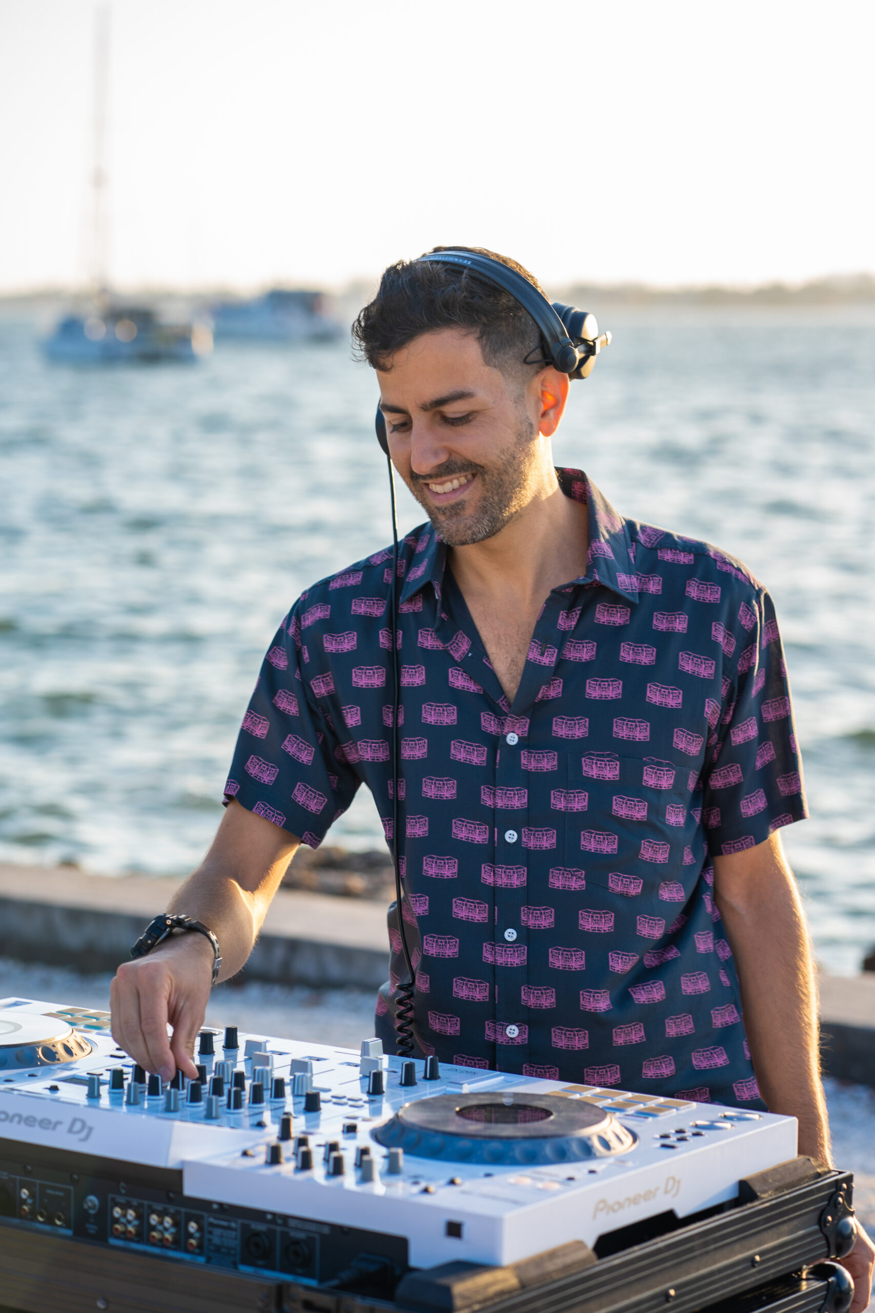 DJ by the bay